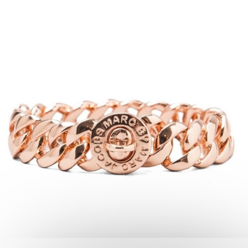 Marc Jacobs NWT Katie Logo Link Bracelet w/Dust Bag
